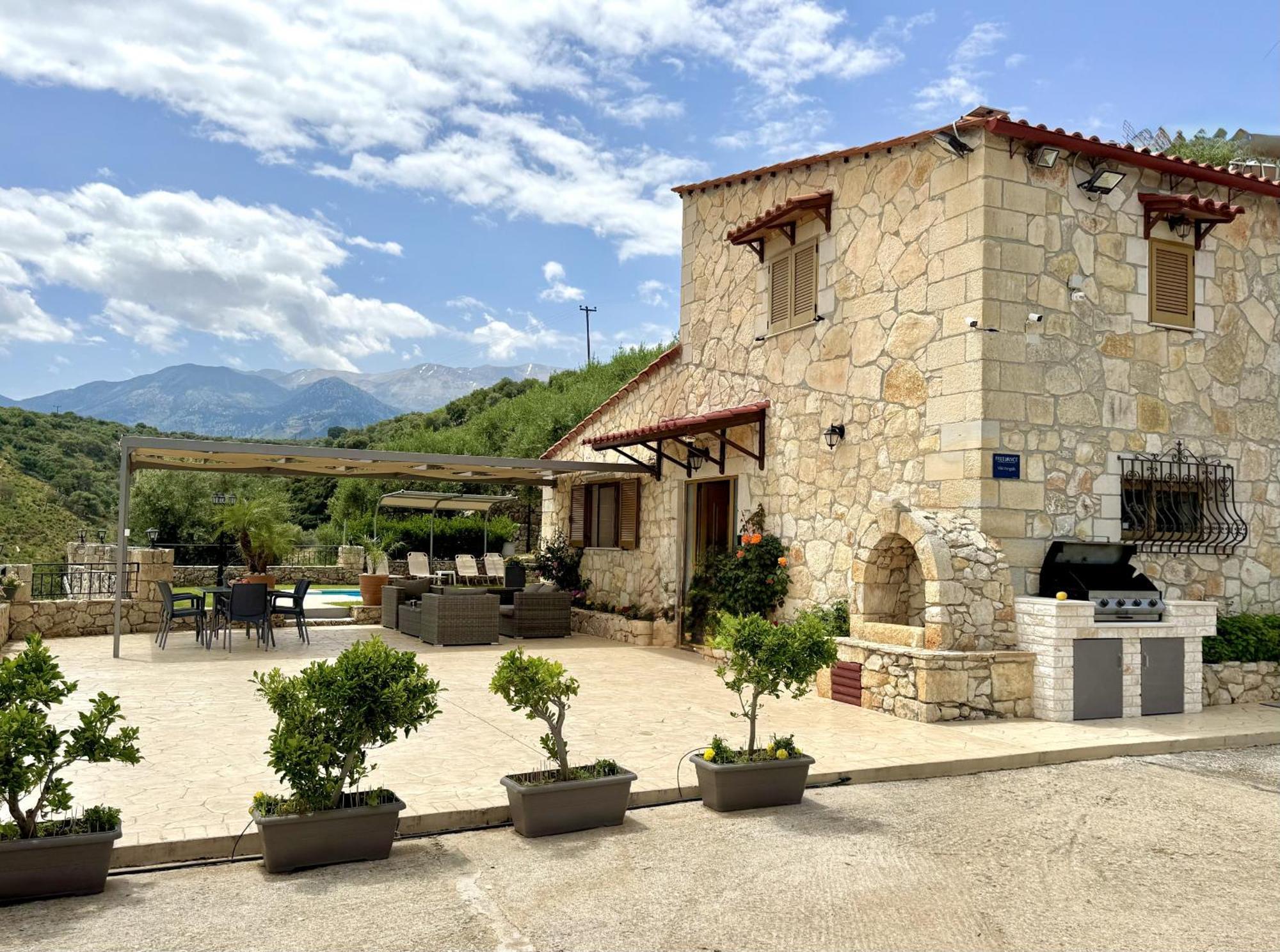 Villa Vangelis Stylos Crete Samonás 외부 사진