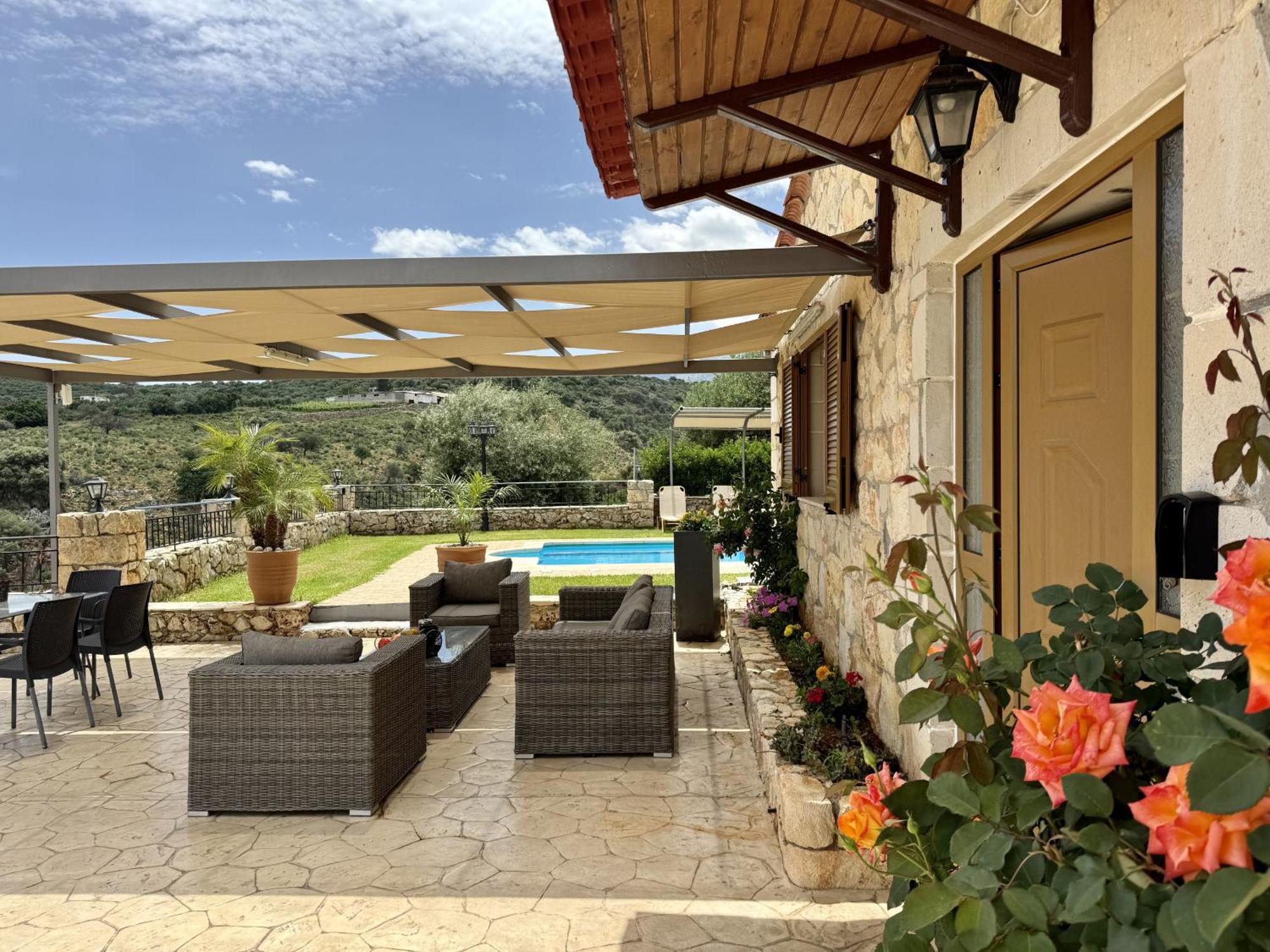 Villa Vangelis Stylos Crete Samonás 외부 사진
